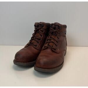 ARIAT WOMEN'S COMPOSITE WORK LACE UP SHOE BOOT 9.5 B STATIC DISSIPATING